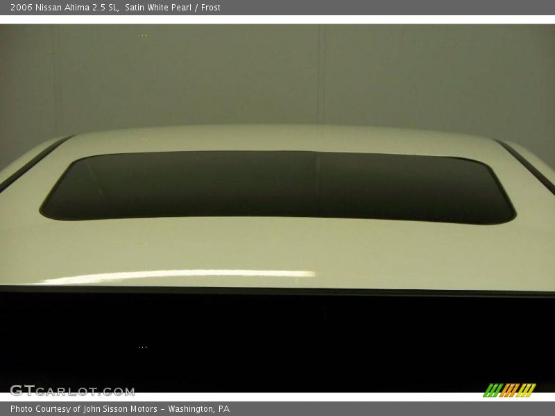Satin White Pearl / Frost 2006 Nissan Altima 2.5 SL