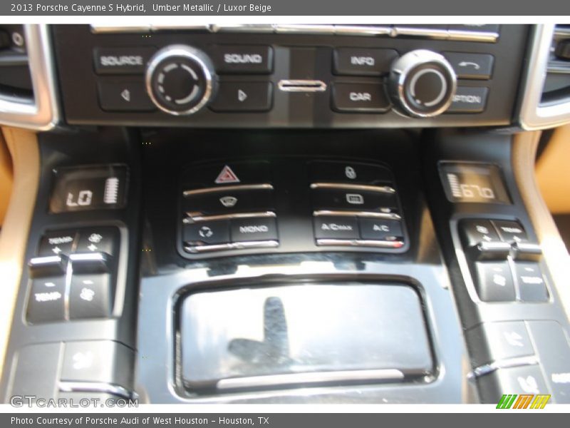 Umber Metallic / Luxor Beige 2013 Porsche Cayenne S Hybrid