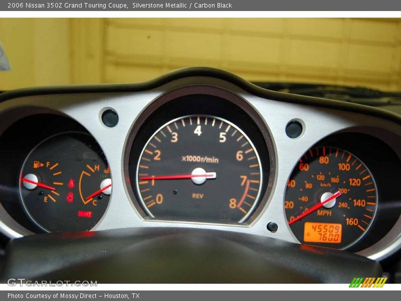 Silverstone Metallic / Carbon Black 2006 Nissan 350Z Grand Touring Coupe