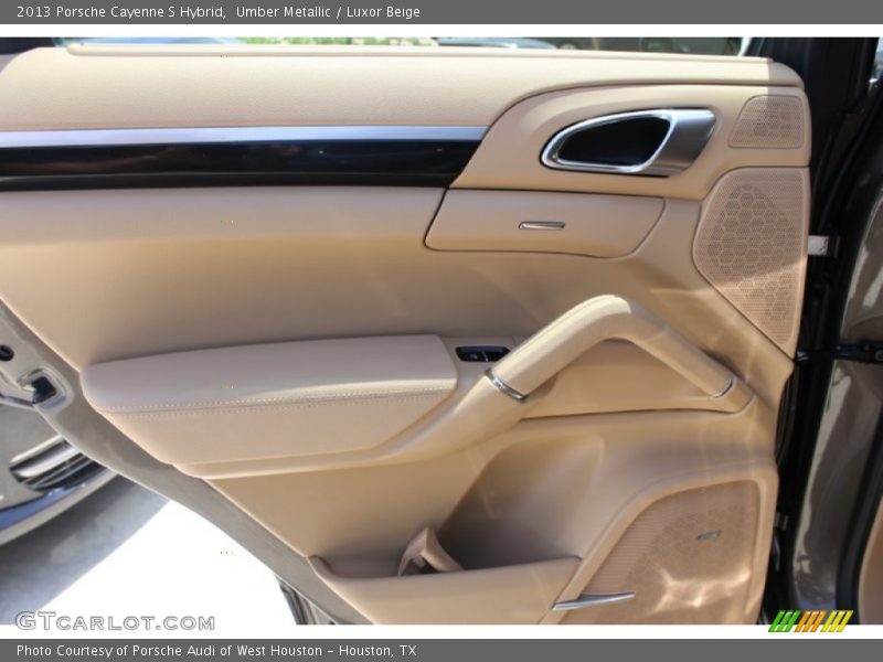 Umber Metallic / Luxor Beige 2013 Porsche Cayenne S Hybrid