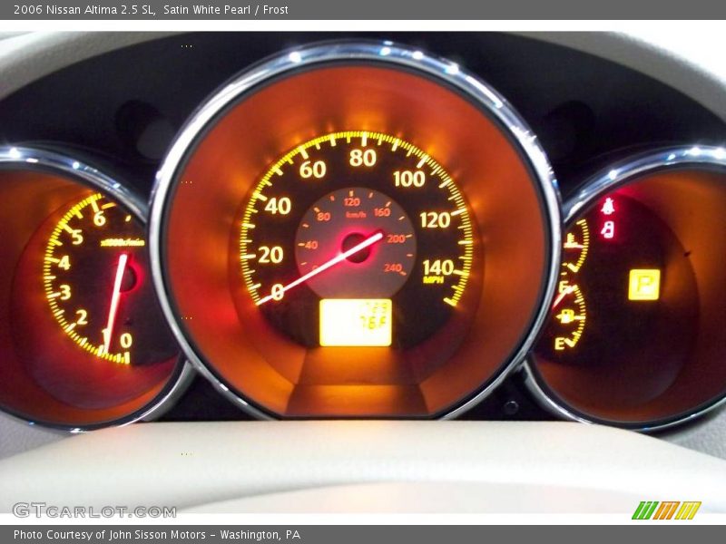 Satin White Pearl / Frost 2006 Nissan Altima 2.5 SL