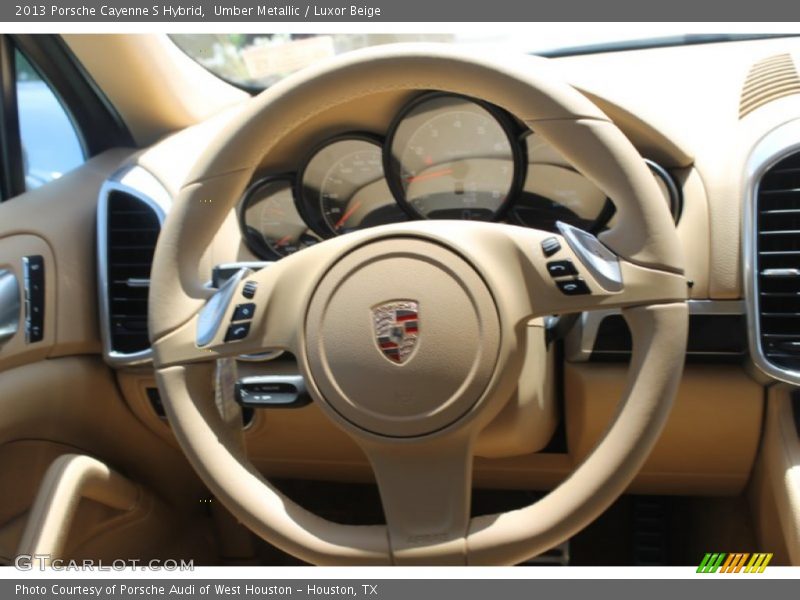 Umber Metallic / Luxor Beige 2013 Porsche Cayenne S Hybrid