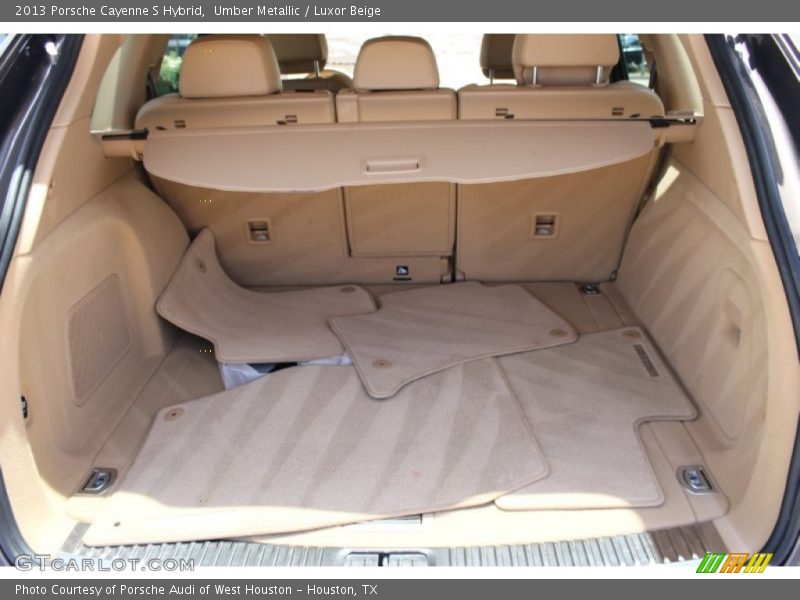 2013 Cayenne S Hybrid Trunk