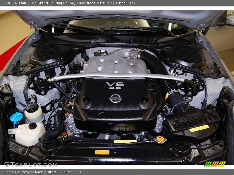 Silverstone Metallic / Carbon Black 2006 Nissan 350Z Grand Touring Coupe