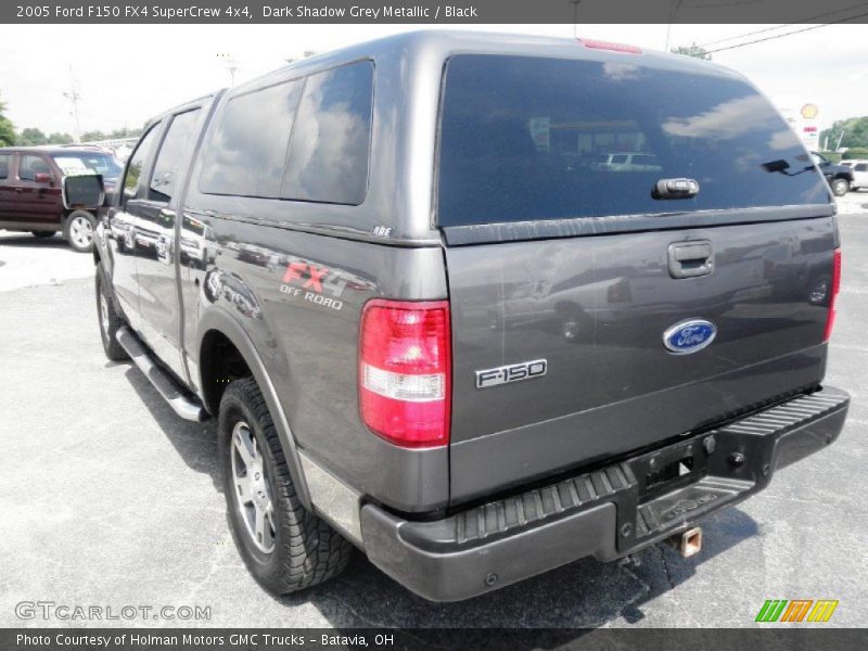 Dark Shadow Grey Metallic / Black 2005 Ford F150 FX4 SuperCrew 4x4