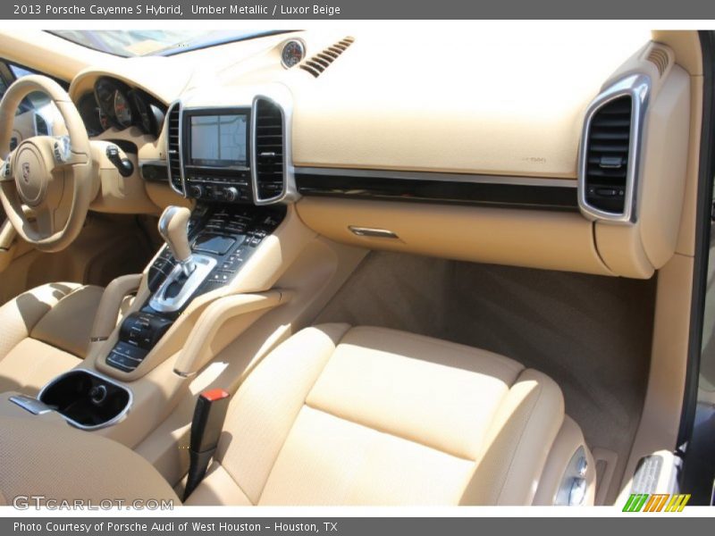 Umber Metallic / Luxor Beige 2013 Porsche Cayenne S Hybrid