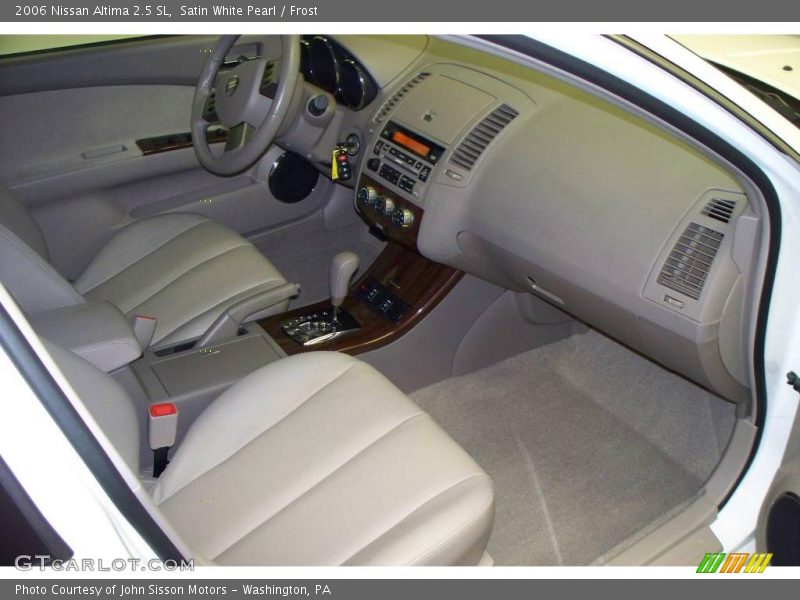 Satin White Pearl / Frost 2006 Nissan Altima 2.5 SL
