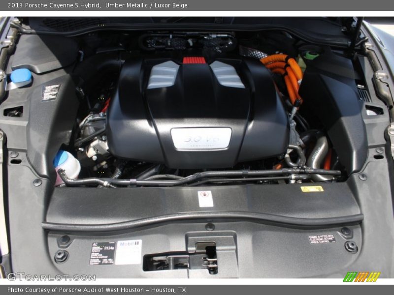 Umber Metallic / Luxor Beige 2013 Porsche Cayenne S Hybrid