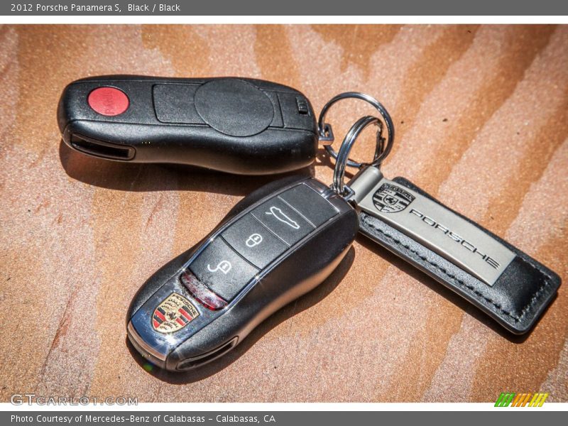 Keys of 2012 Panamera S