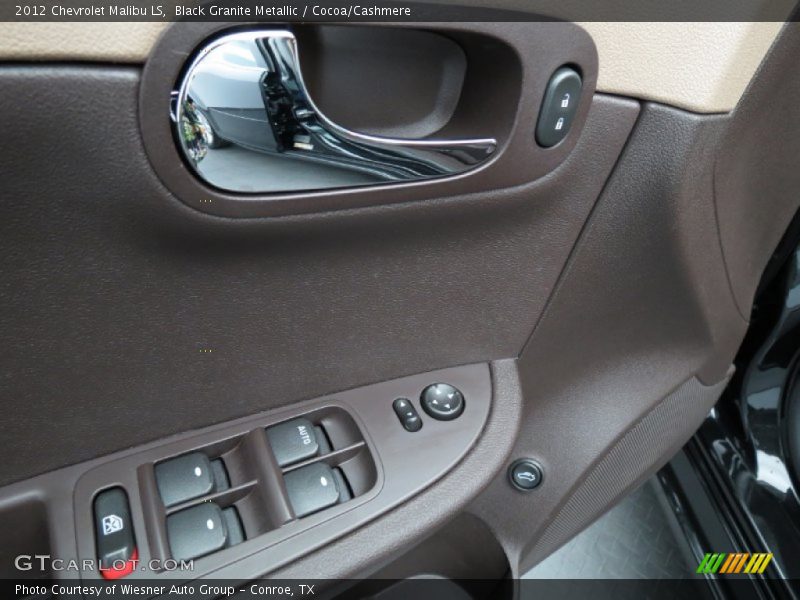 Black Granite Metallic / Cocoa/Cashmere 2012 Chevrolet Malibu LS