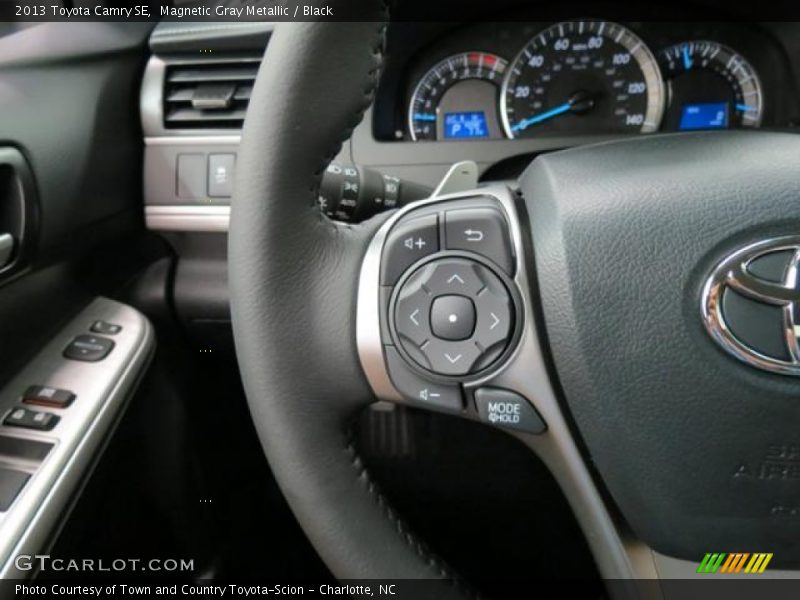 Magnetic Gray Metallic / Black 2013 Toyota Camry SE