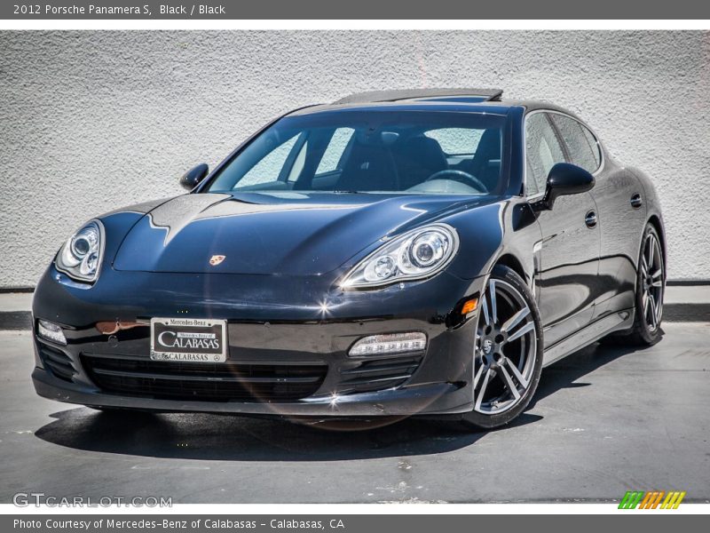 Black / Black 2012 Porsche Panamera S