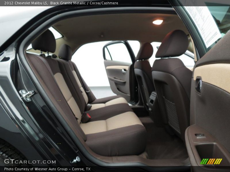 Black Granite Metallic / Cocoa/Cashmere 2012 Chevrolet Malibu LS