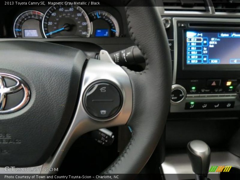 Magnetic Gray Metallic / Black 2013 Toyota Camry SE