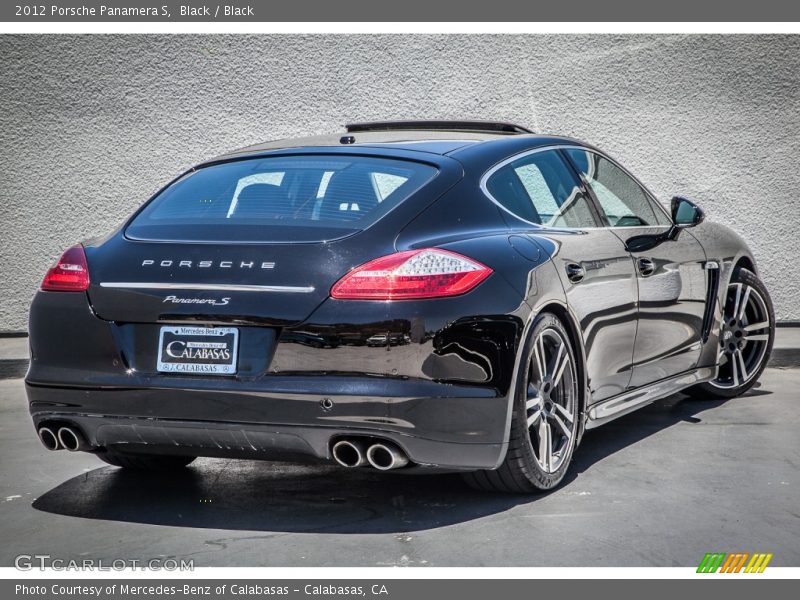 Black / Black 2012 Porsche Panamera S