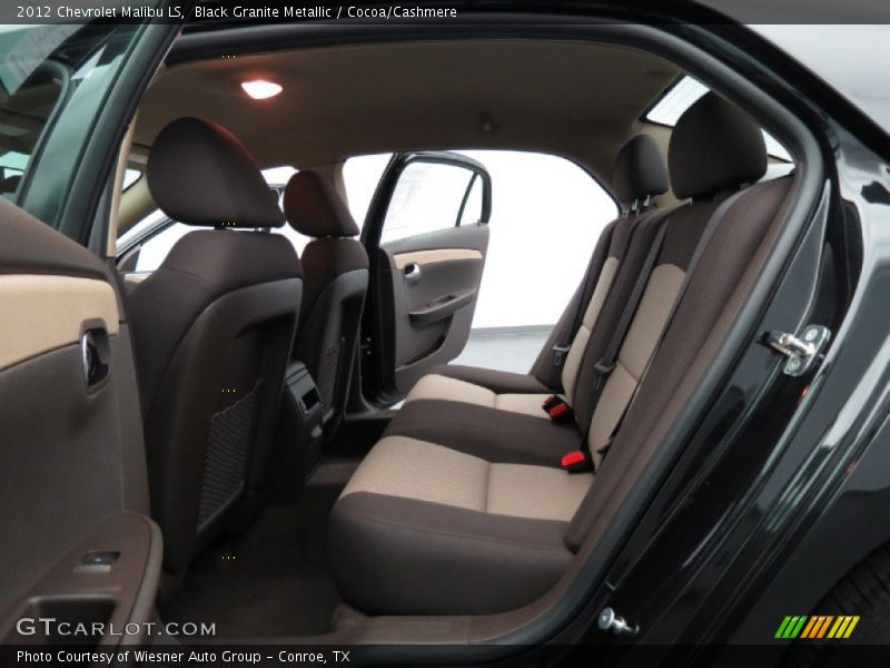 Black Granite Metallic / Cocoa/Cashmere 2012 Chevrolet Malibu LS