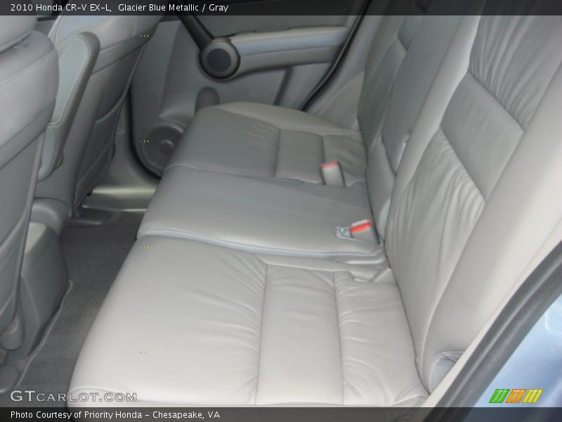 Glacier Blue Metallic / Gray 2010 Honda CR-V EX-L