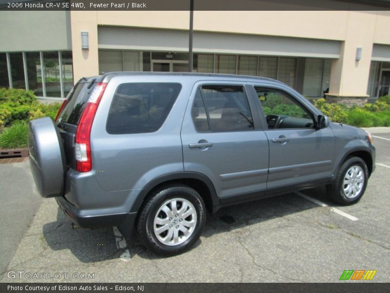 Pewter Pearl / Black 2006 Honda CR-V SE 4WD