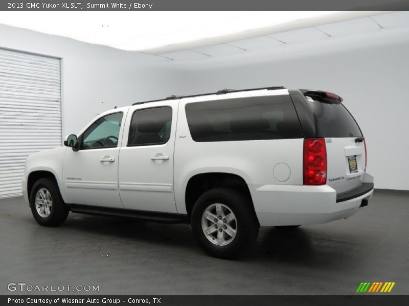 Summit White / Ebony 2013 GMC Yukon XL SLT