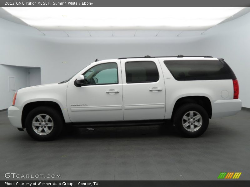 Summit White / Ebony 2013 GMC Yukon XL SLT