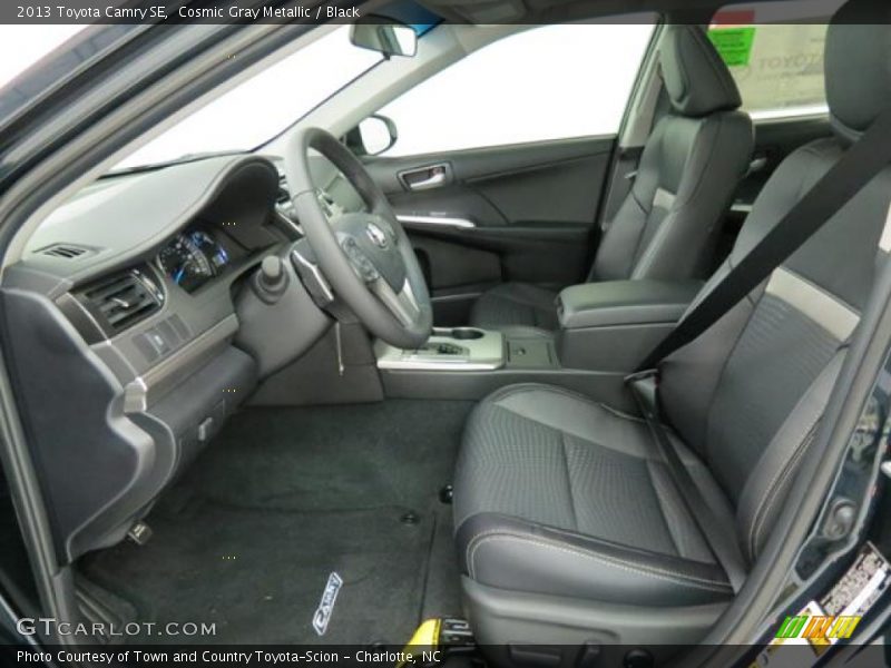 Cosmic Gray Metallic / Black 2013 Toyota Camry SE