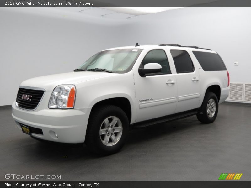 Summit White / Ebony 2013 GMC Yukon XL SLT