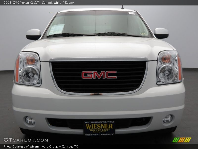 Summit White / Ebony 2013 GMC Yukon XL SLT