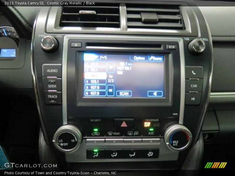 Cosmic Gray Metallic / Black 2013 Toyota Camry SE
