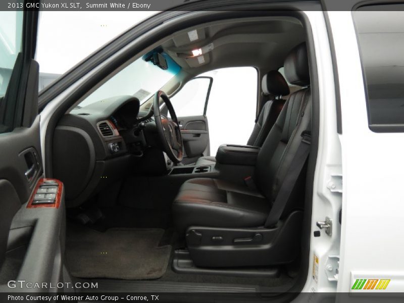 Summit White / Ebony 2013 GMC Yukon XL SLT