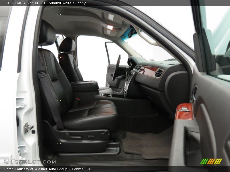 Summit White / Ebony 2013 GMC Yukon XL SLT