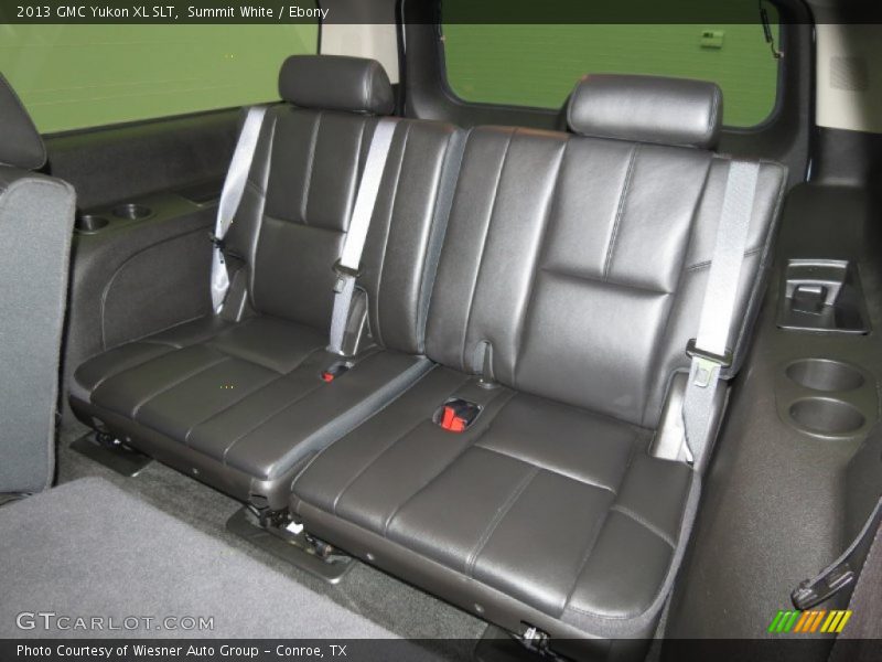 Rear Seat of 2013 Yukon XL SLT