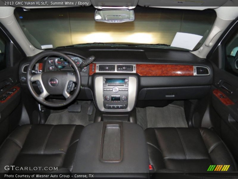 Dashboard of 2013 Yukon XL SLT
