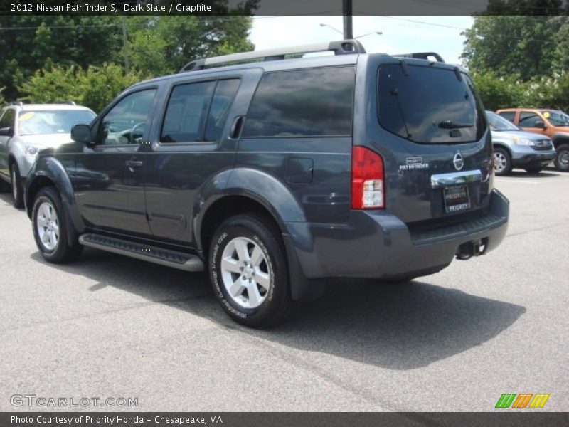 Dark Slate / Graphite 2012 Nissan Pathfinder S