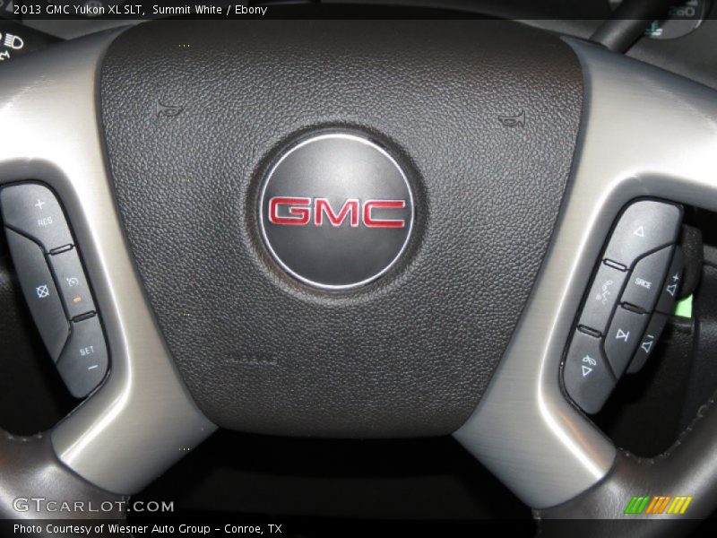 Summit White / Ebony 2013 GMC Yukon XL SLT