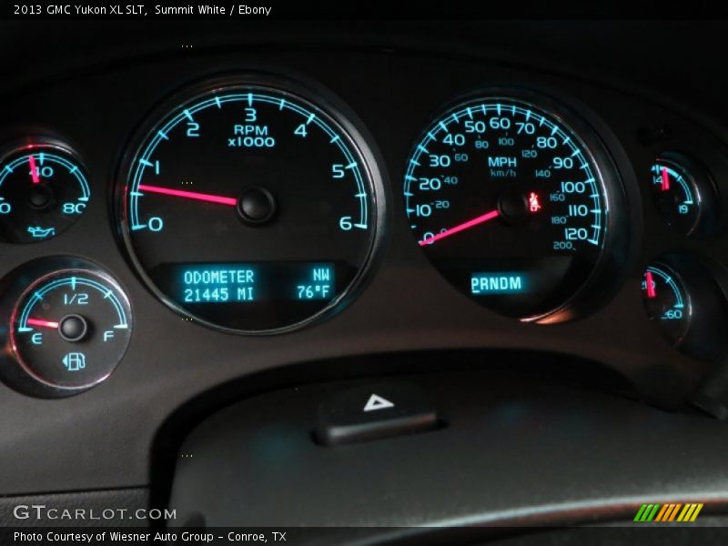  2013 Yukon XL SLT XL SLT Gauges