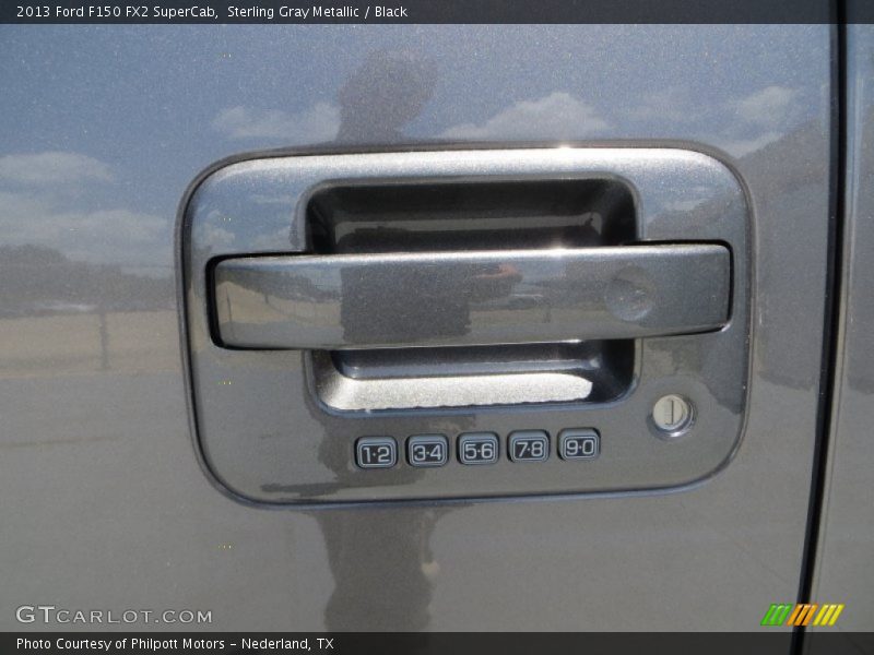 Sterling Gray Metallic / Black 2013 Ford F150 FX2 SuperCab