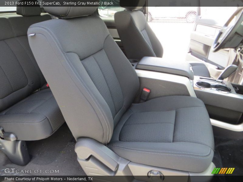 Front Seat of 2013 F150 FX2 SuperCab