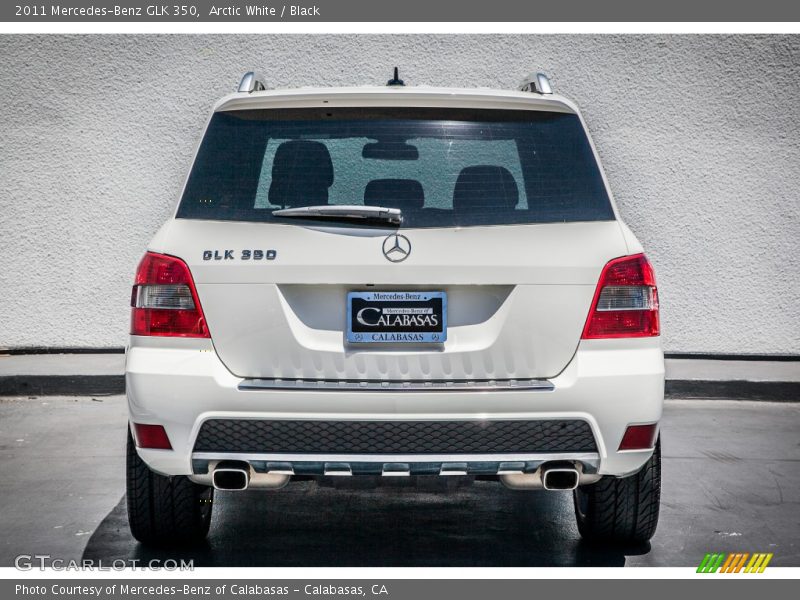 Arctic White / Black 2011 Mercedes-Benz GLK 350