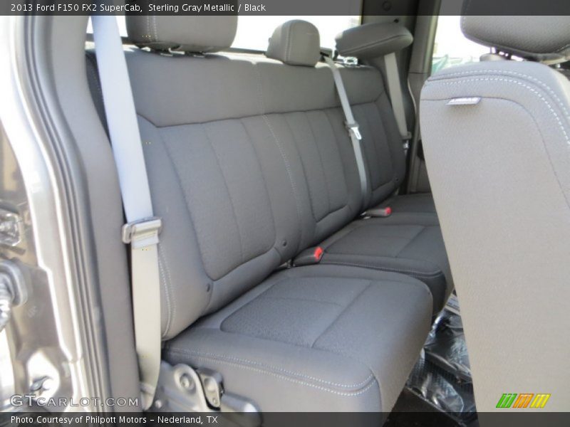Rear Seat of 2013 F150 FX2 SuperCab