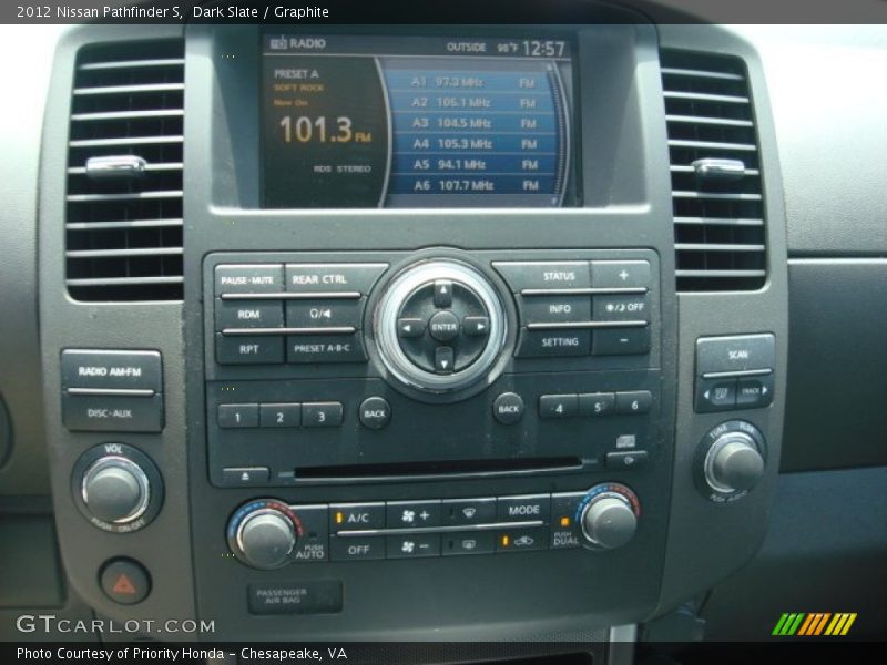 Dark Slate / Graphite 2012 Nissan Pathfinder S
