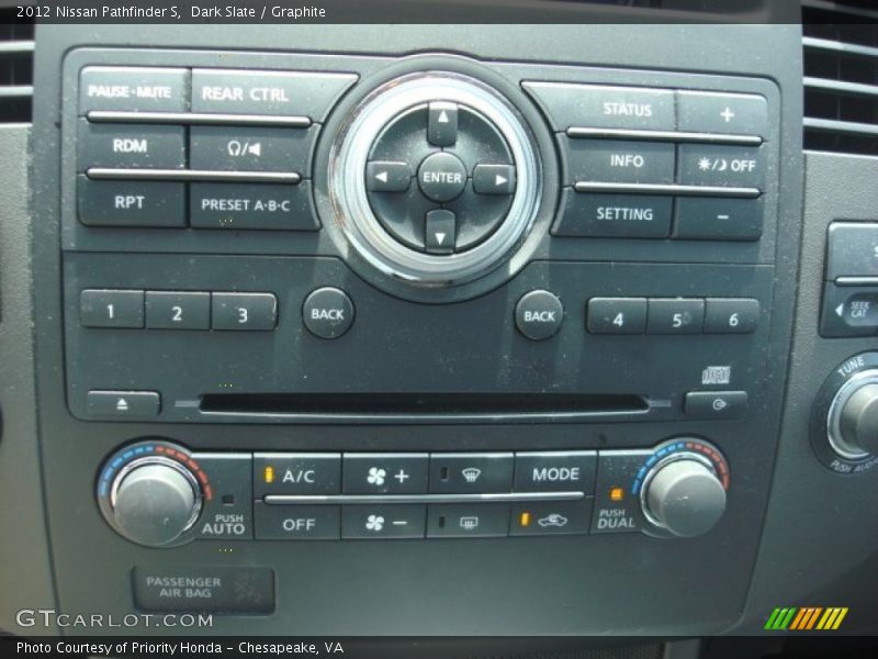 Dark Slate / Graphite 2012 Nissan Pathfinder S