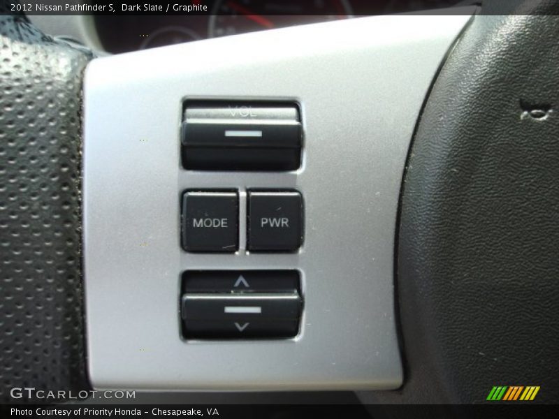 Dark Slate / Graphite 2012 Nissan Pathfinder S