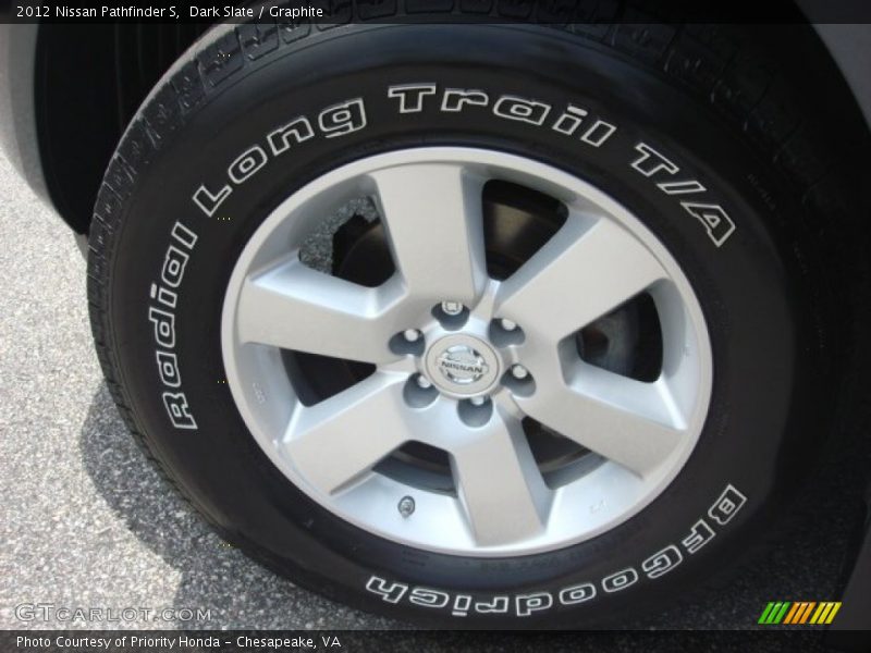 Dark Slate / Graphite 2012 Nissan Pathfinder S
