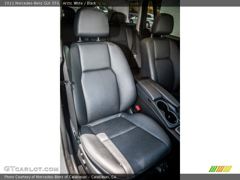 Arctic White / Black 2011 Mercedes-Benz GLK 350