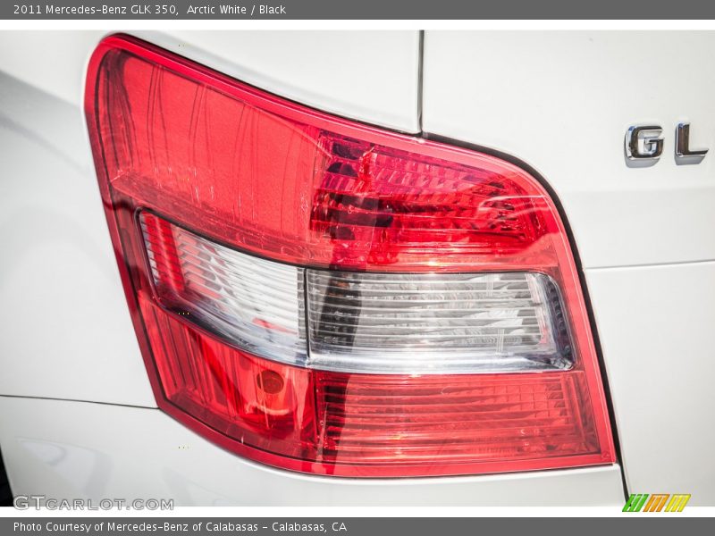Arctic White / Black 2011 Mercedes-Benz GLK 350