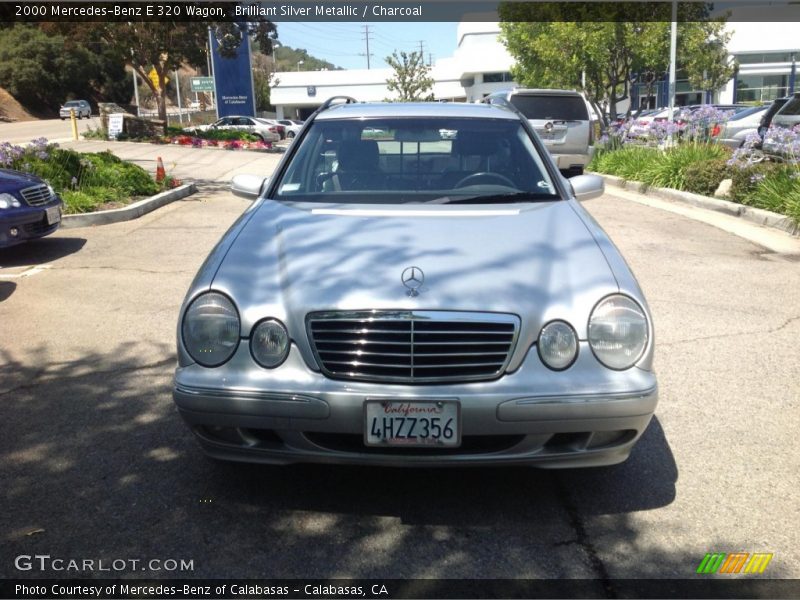 Brilliant Silver Metallic / Charcoal 2000 Mercedes-Benz E 320 Wagon