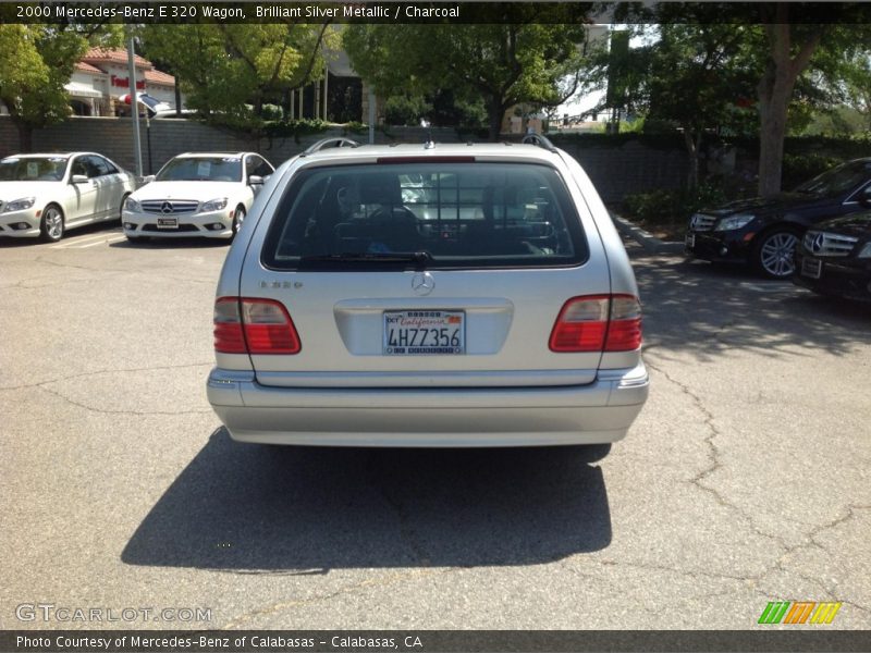 Brilliant Silver Metallic / Charcoal 2000 Mercedes-Benz E 320 Wagon