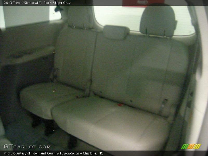 Black / Light Gray 2013 Toyota Sienna XLE
