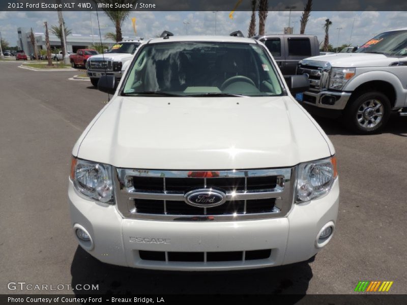 White Suede / Stone 2012 Ford Escape XLT 4WD