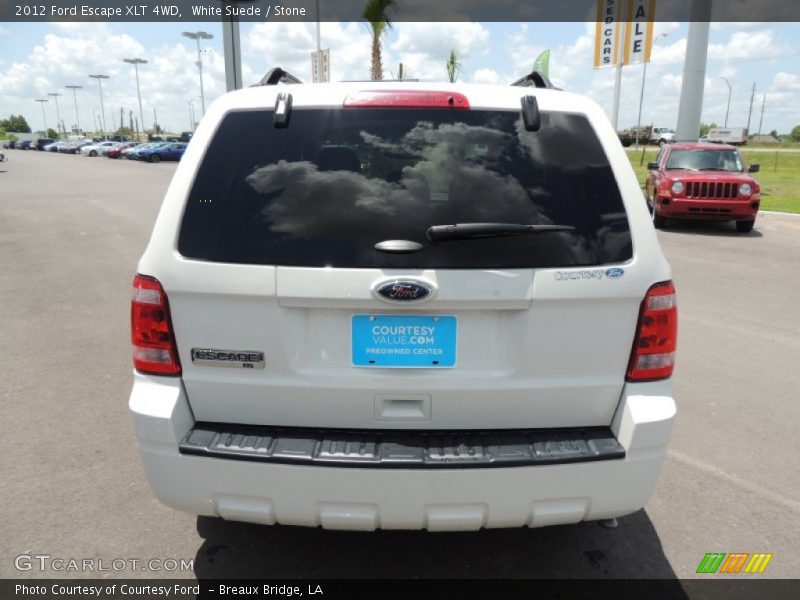 White Suede / Stone 2012 Ford Escape XLT 4WD
